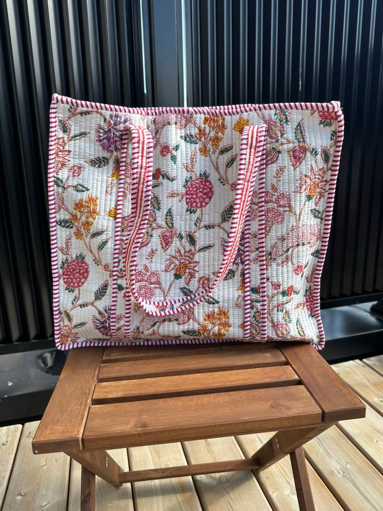 Quilted Tote Bag