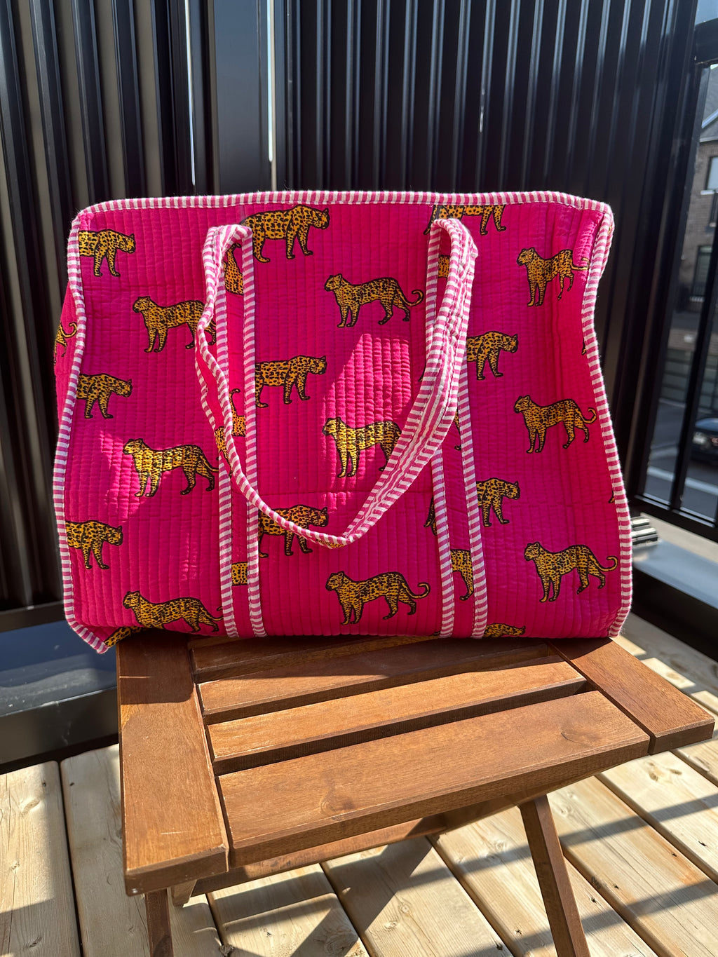 Quilted Tote Bag