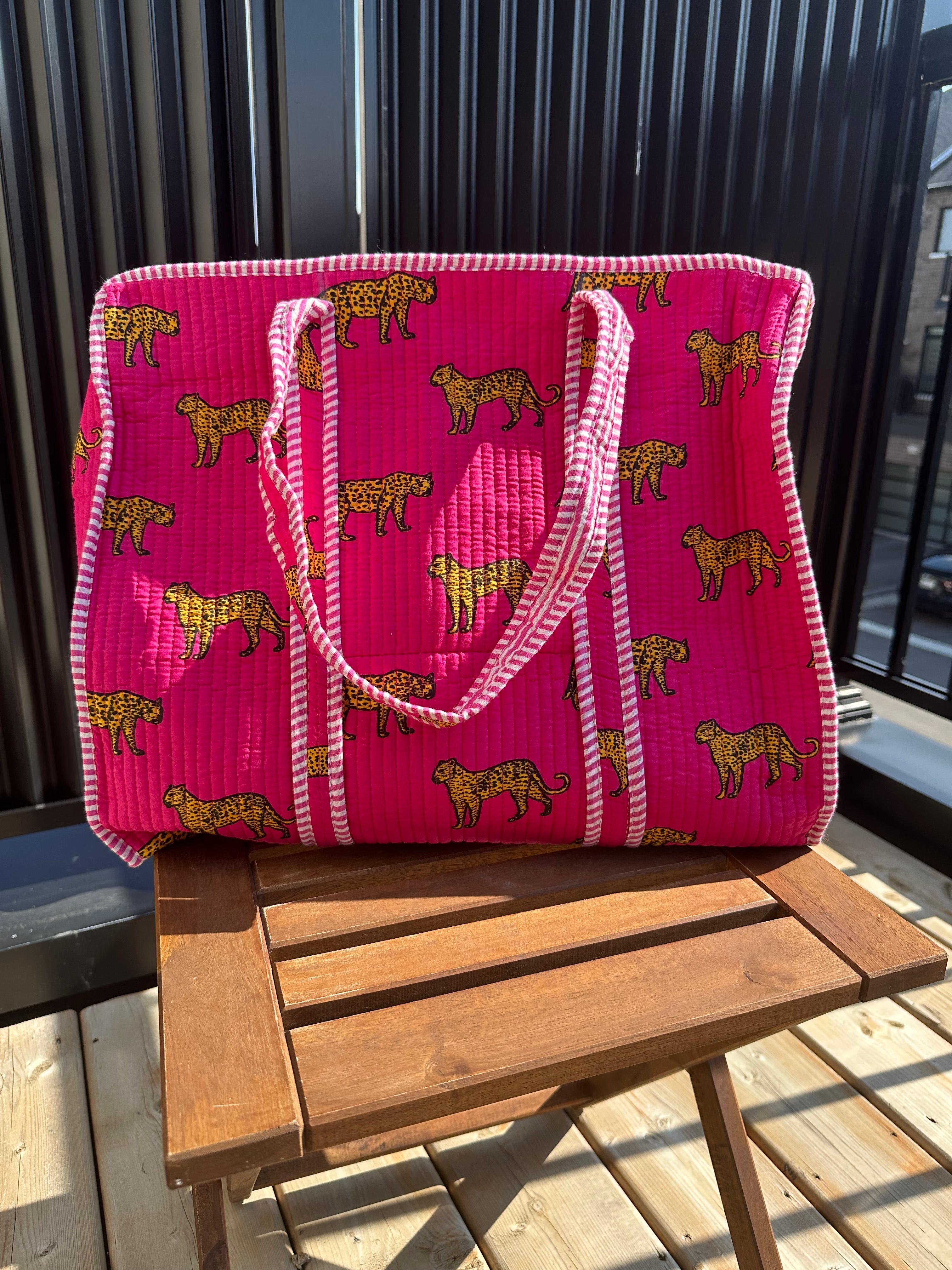 Quilted Tote Bag