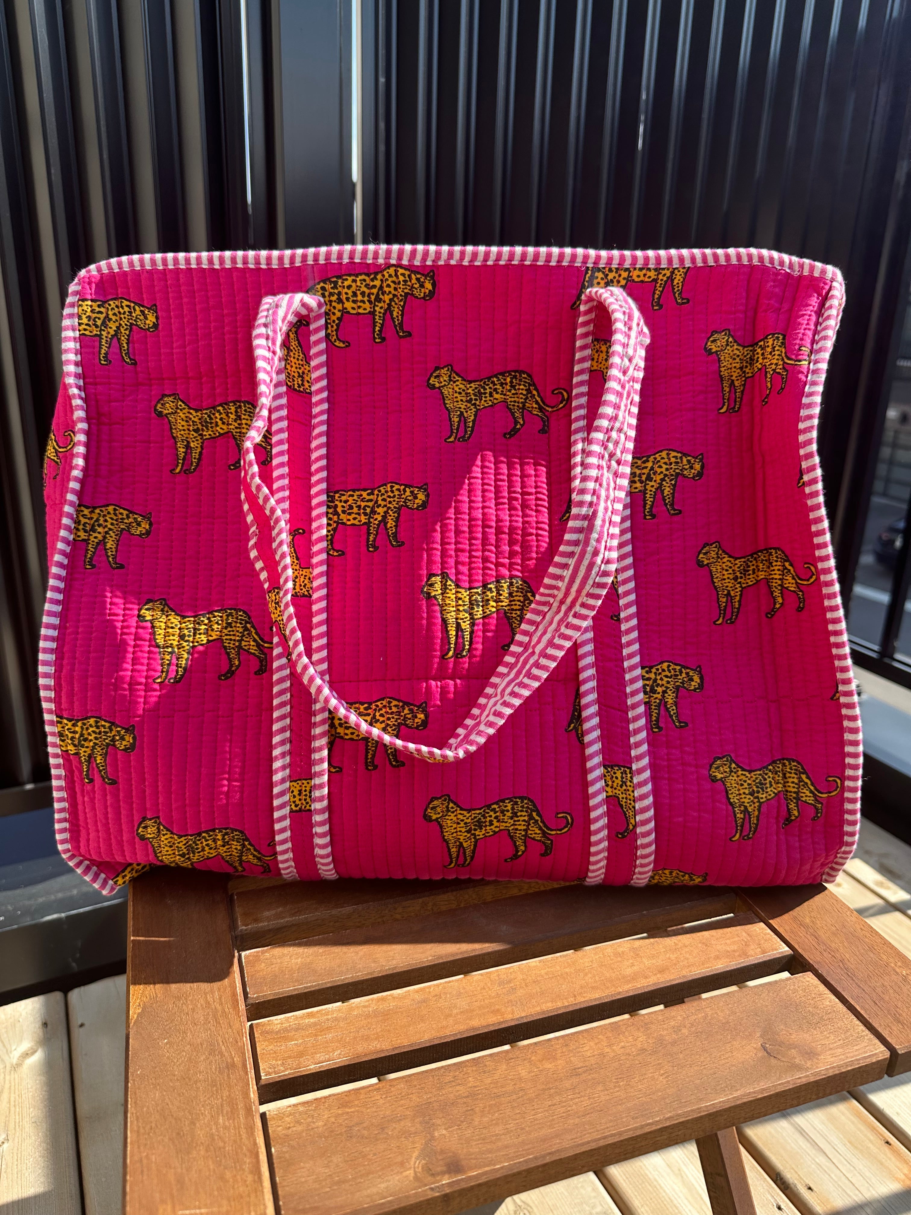 Quilted Tote Bag