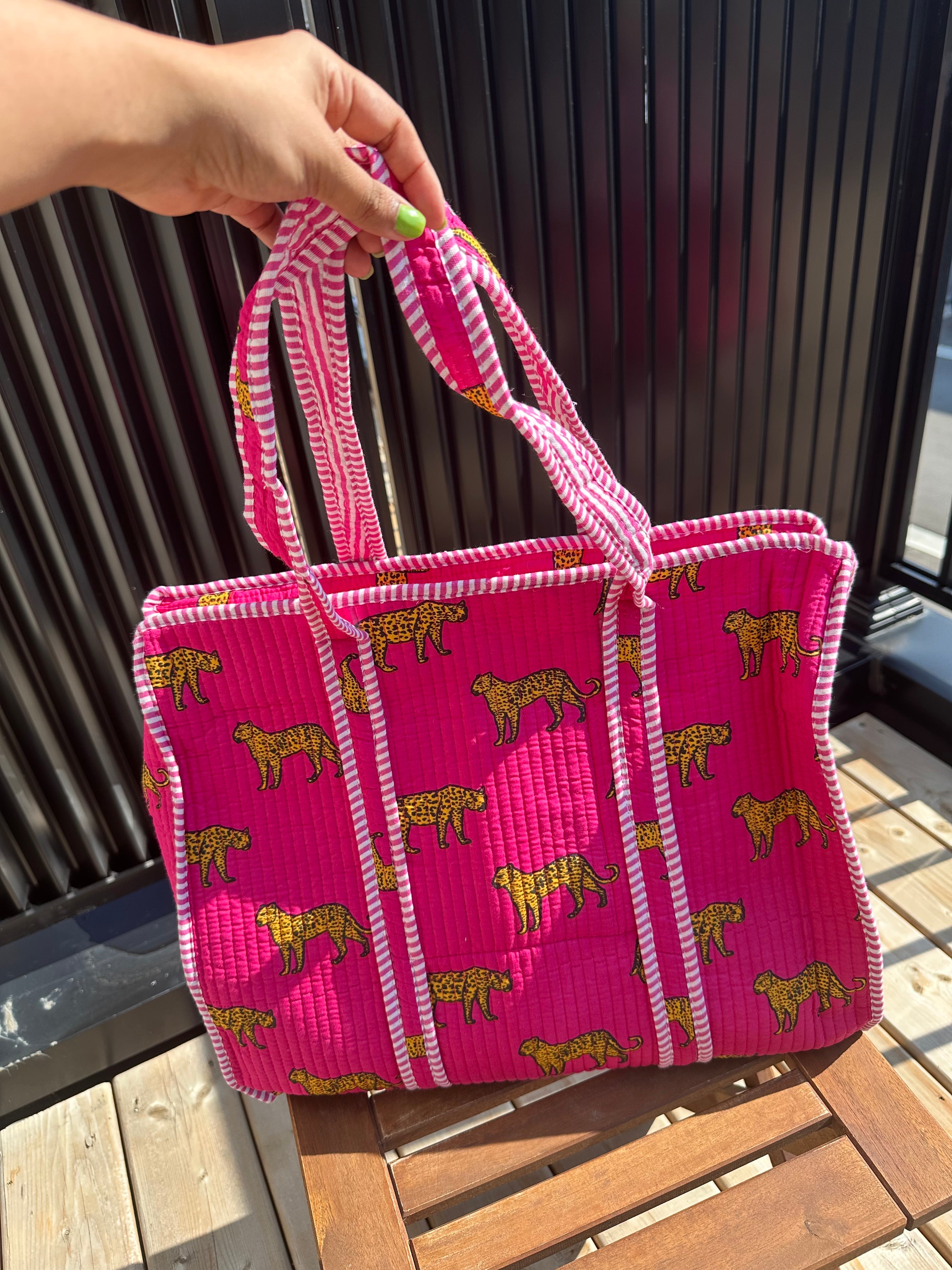 Quilted Tote Bag