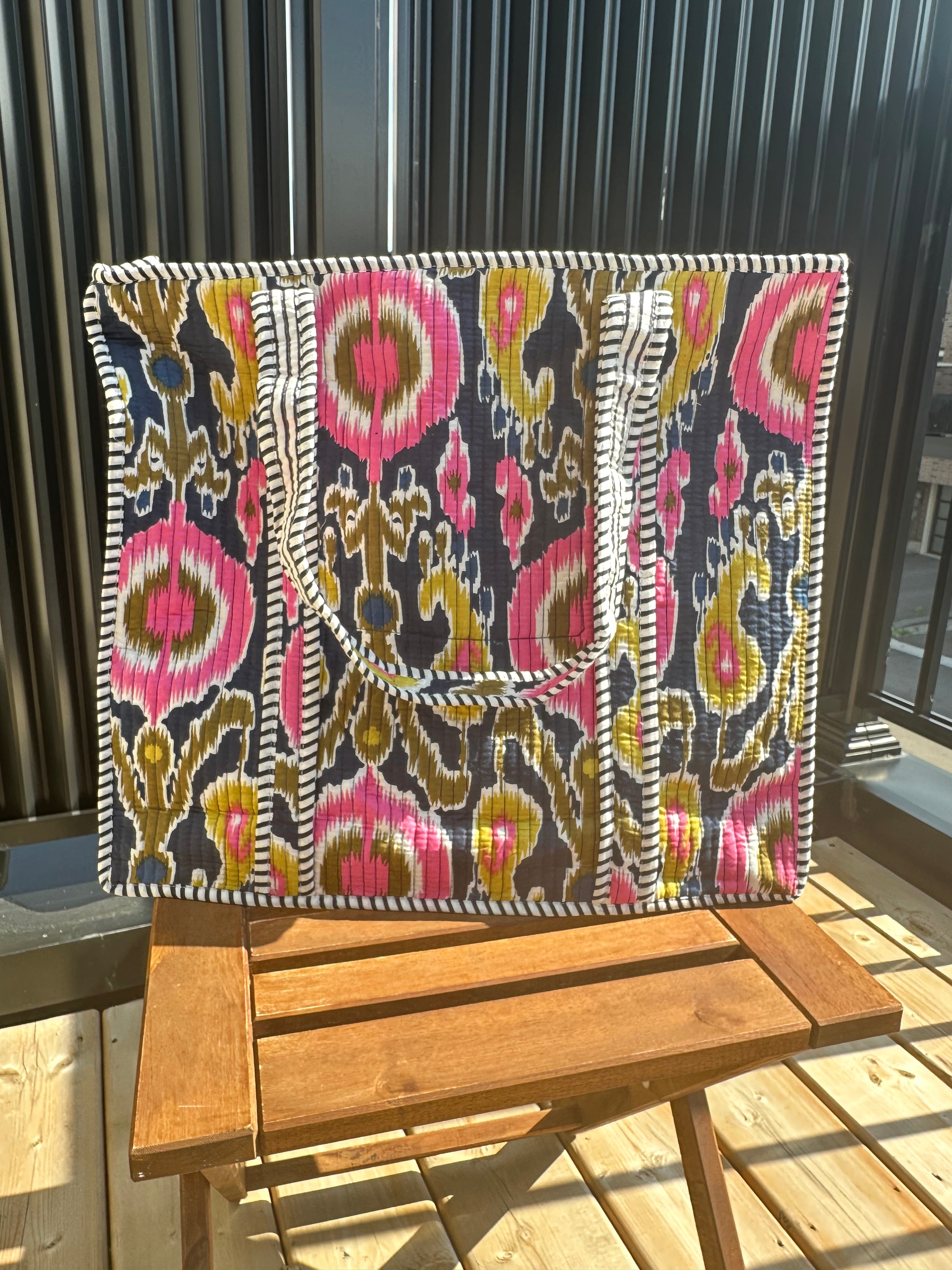 Quilted Tote Bag