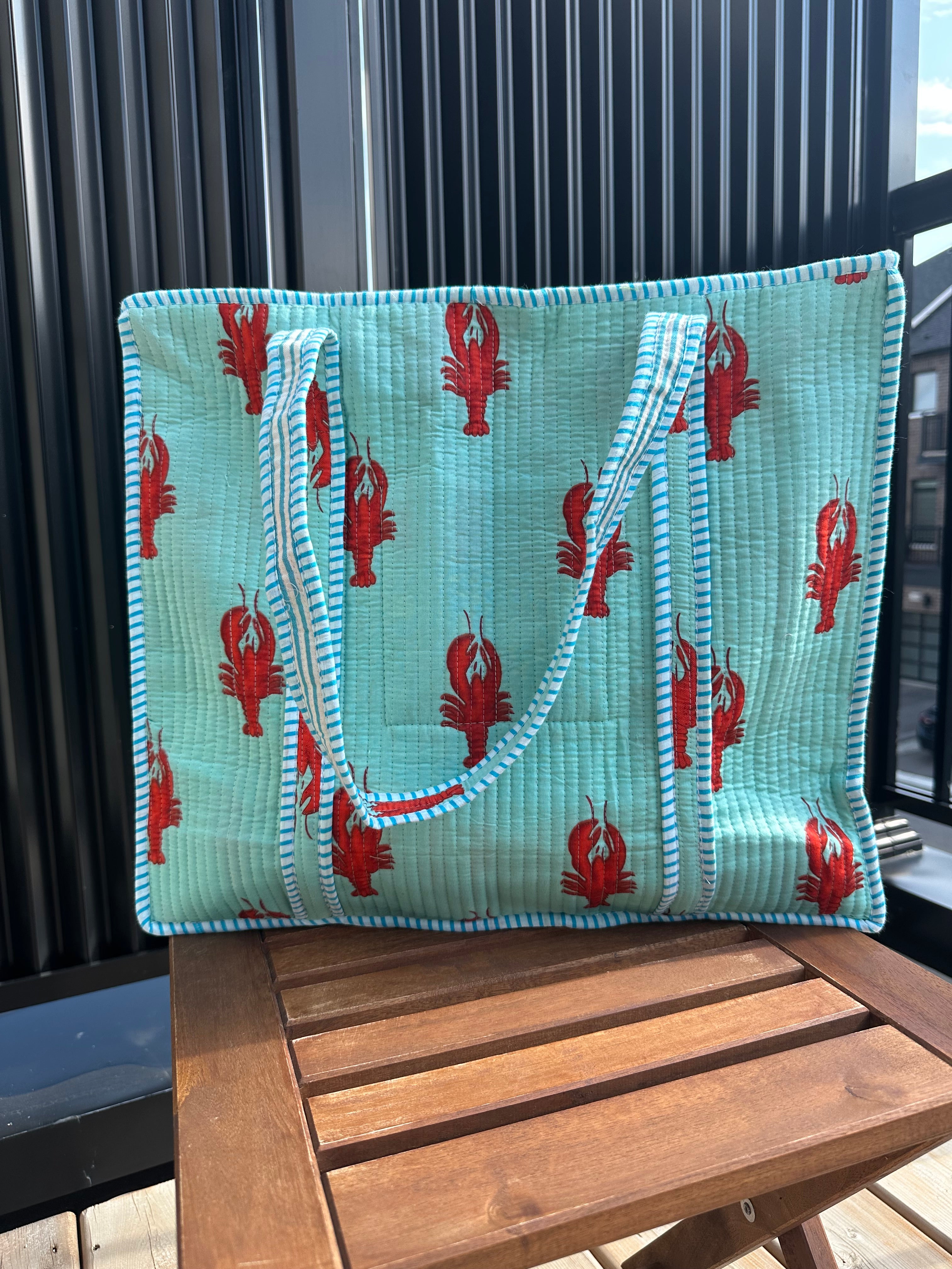 Quilted Tote Bag