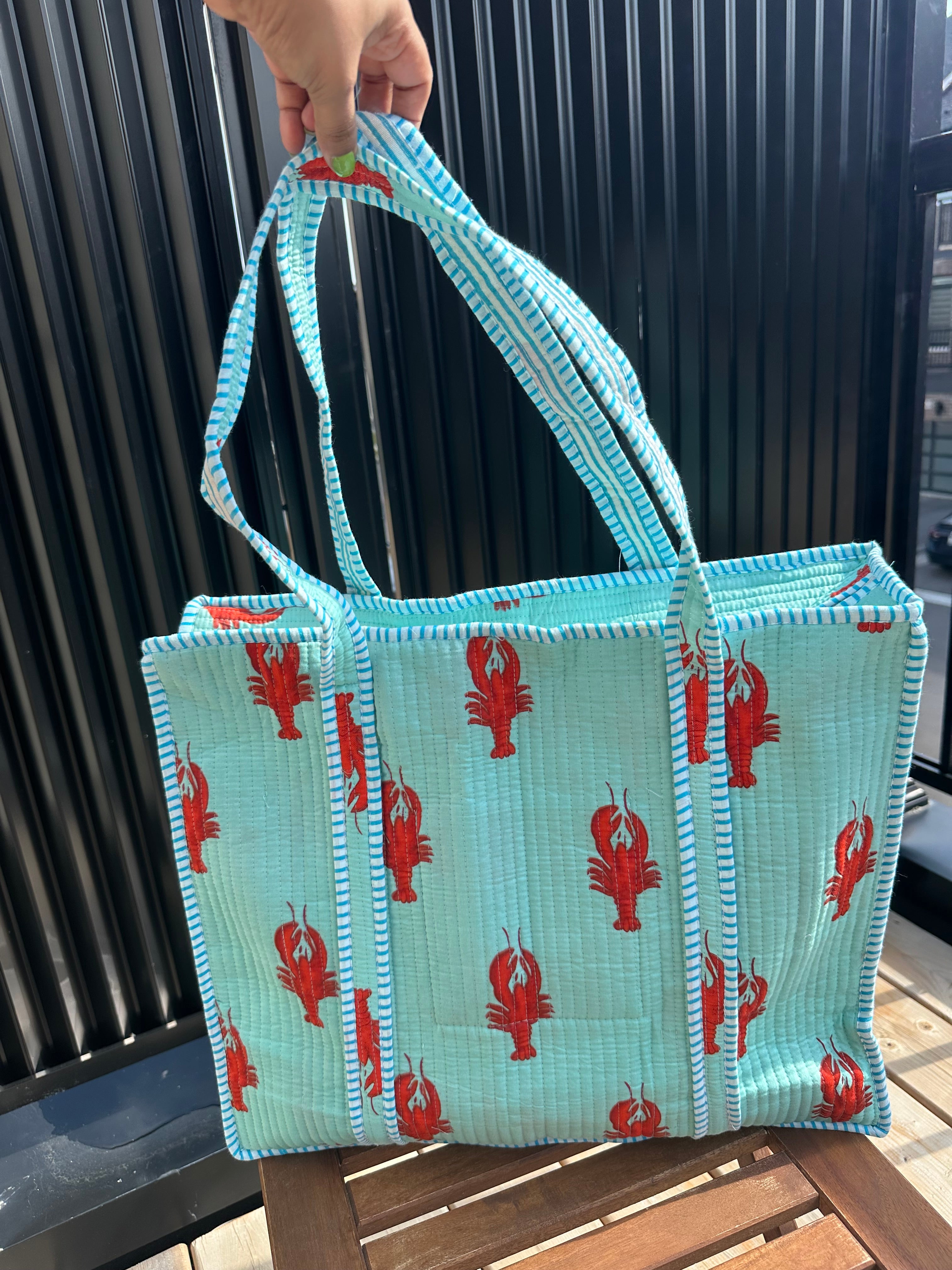 Quilted Tote Bag