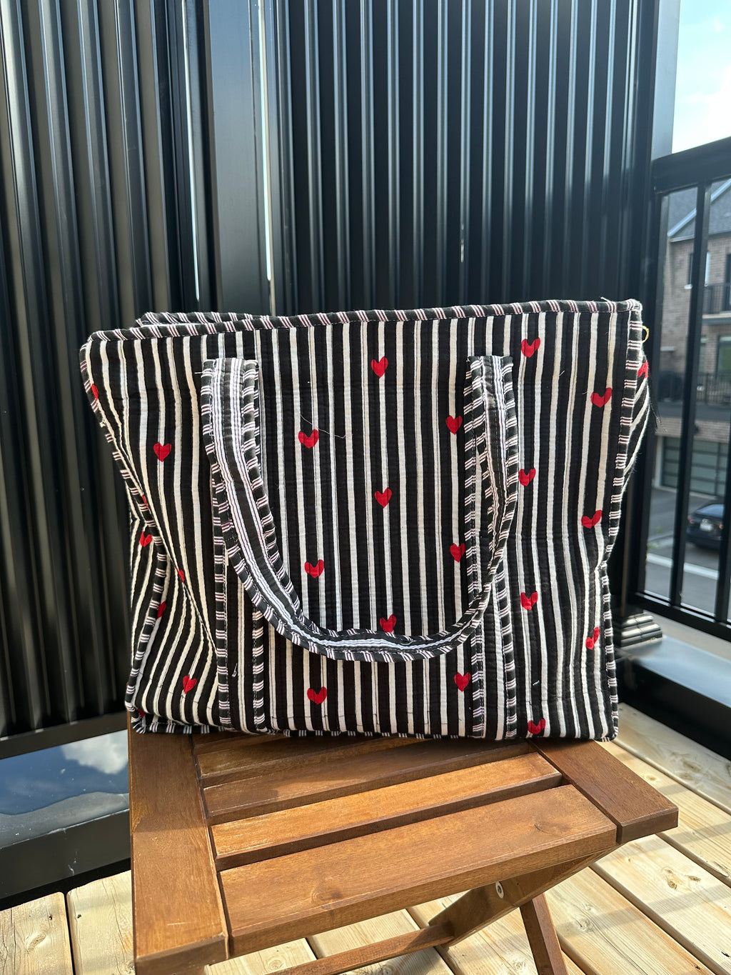 Quilted Tote Bag