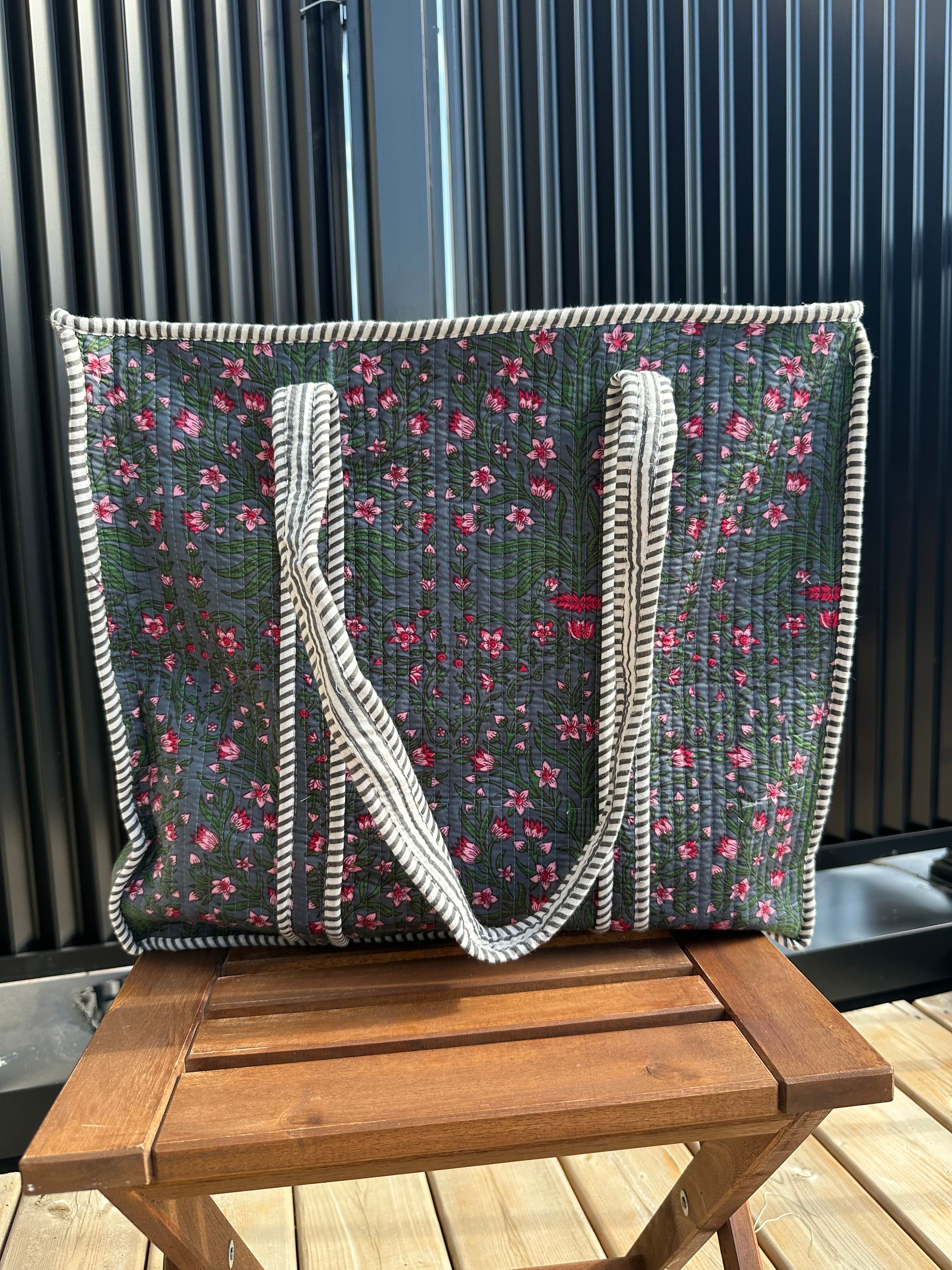 Quilted Tote Bag