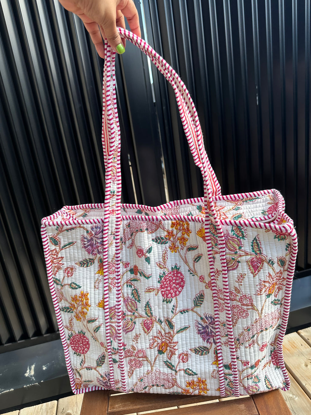 Quilted Tote Bag